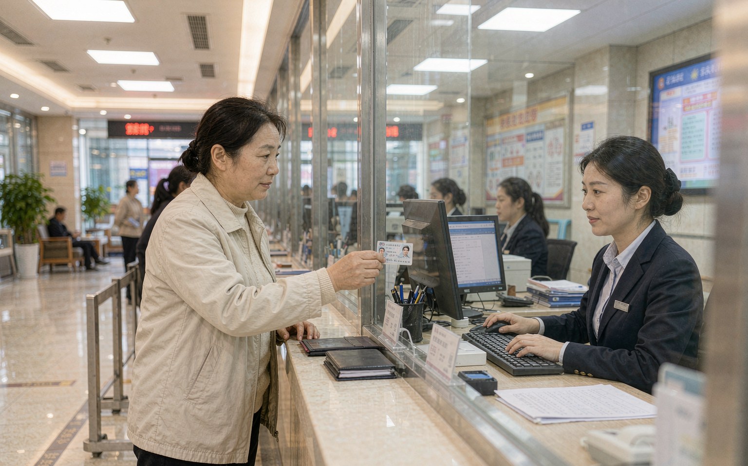政务服务中心社保卡办理窗口